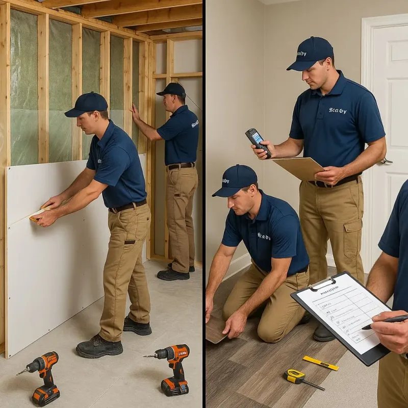 Repairs and Reconstruction process in Fairmount, IN
