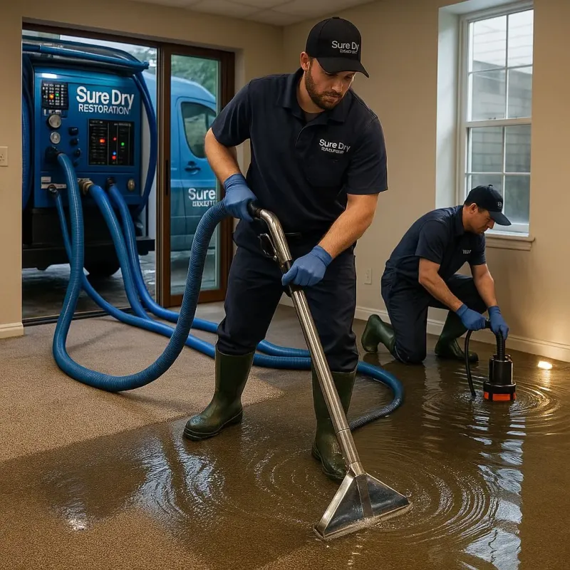 Water Extraction and Removal process in Fairmount, IN